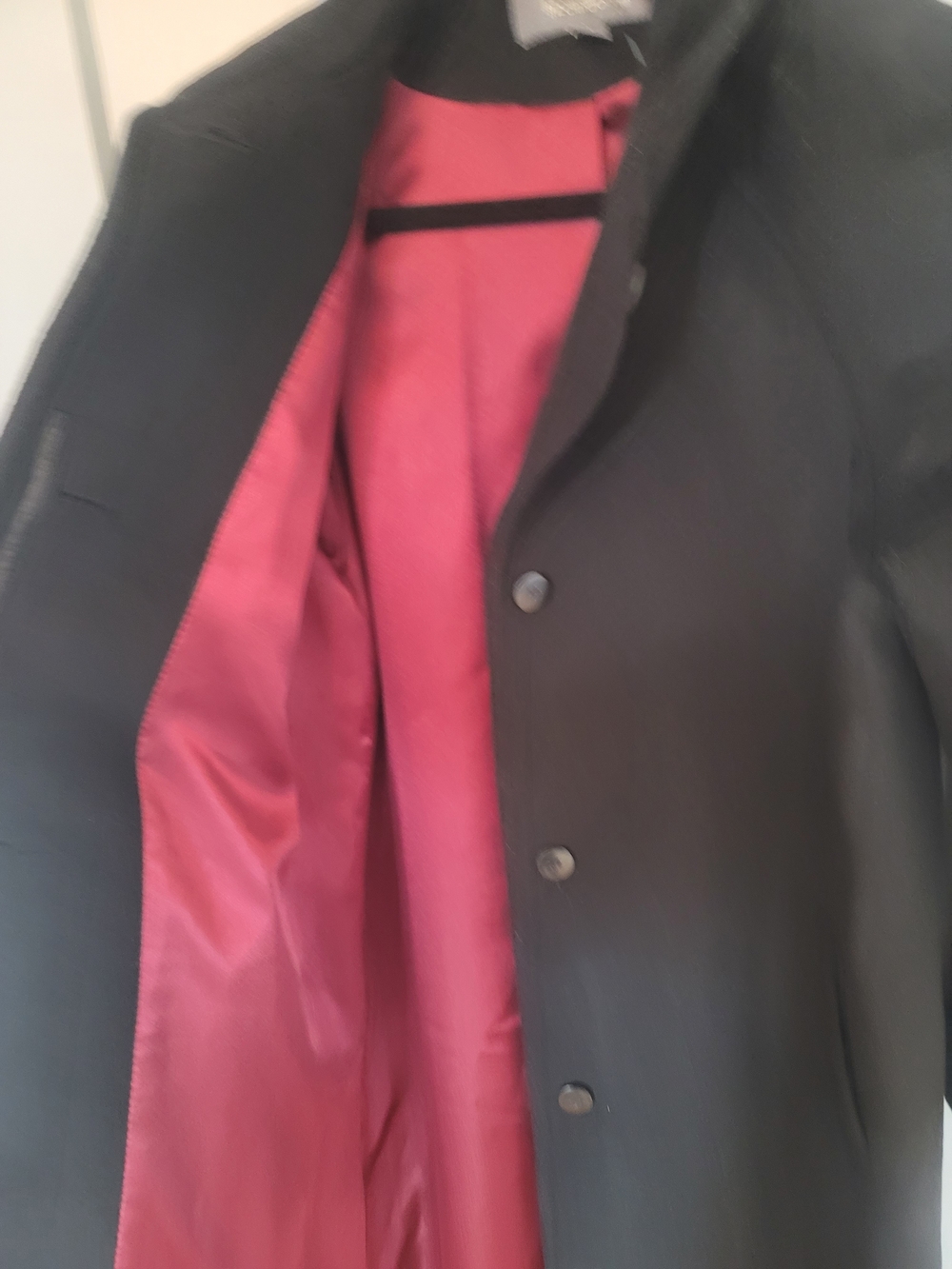 Vintage Liz Claiborne Long Wool Coat - Picture 3 of 7